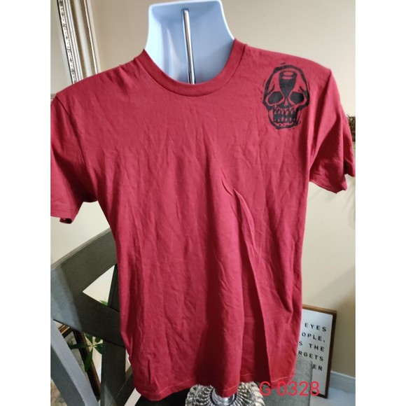 VTG Chronic Clothing Skull Chornic Cellars T Shirt Mens Size Small New - Picture 3 of 5